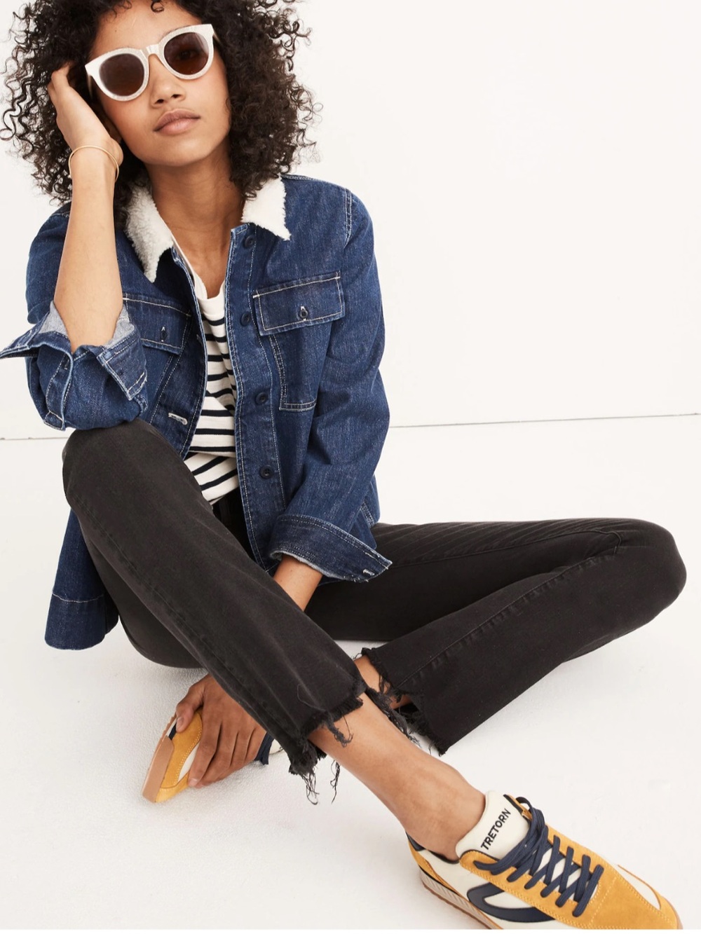 MADEWELL Cali Demi-Boot Jeans Berkeley Black Chewed-Hem Edition Size 25 Tall